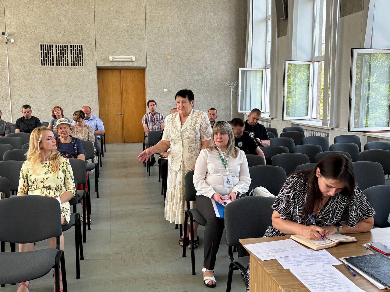 Проведено  семінар-нараду з головами квартальних комітетів району